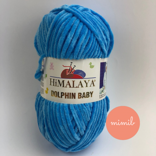 Dolphin Baby 80326 - azúrová modrá